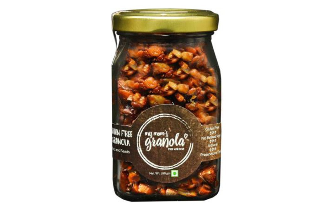 My Mom's Vegan Granola    Glass Jar  100 grams